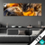 Textilrahmen Luxury Abstract Fluid Art No 5 Panorama Produktvorschau