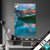 Textilrahmen Moraenensee Sonnenaufgang Hochformat Produktvorschau