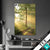 Textilrahmen Morgenspaziergang Im Nebeligem Wald Hochformat Produktvorschau