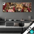 Textilrahmen Naturbild Fuchs Und Blumen Panorama Produktvorschau