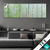 Textilrahmen Nebliger Birkenwald Panorama Produktvorschau