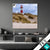 Textilrahmen Nordsee Leuchtturm Quadrat Produktvorschau