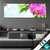 Textilrahmen Orchidee Wassertropfen Panorama Produktvorschau