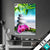 Textilrahmen Orchidee Zensteine Hochformat Produktvorschau