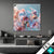 Textilrahmen Orchideenblueten In Pastell Quadrat Produktvorschau