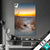 Textilrahmen Ostseestrand Bei Sonnenuntergang Hochformat Produktvorschau