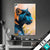 Textilrahmen Panther Farben Der Wildness Hochformat Produktvorschau