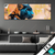 Textilrahmen Panther Farben Der Wildness Panorama Produktvorschau