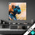 Textilrahmen Panther Farben Der Wildness Quadrat Produktvorschau