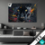 Textilrahmen Panther Farbexplosion Querformat Produktvorschau