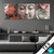 Textilrahmen Pastellblueten Und Buddha Panorama Produktvorschau