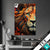 Textilrahmen Pop Art Leo Hochformat Produktvorschau