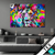 Textilrahmen Pop Art Loewe No 1 Querformat Produktvorschau
