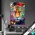 Textilrahmen Pop Art Tiger No 2 Hochformat Produktvorschau