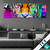 Textilrahmen Pop Art Tiger No 2 Panorama Produktvorschau