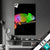 Textilrahmen Regenbogen Chamaeleon Hochformat Produktvorschau