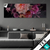 Textilrahmen Romantische Blumenillustration Panorama Produktvorschau