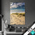 Textilrahmen Sandpfad Zum Nordseestrand Hochformat Produktvorschau