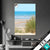 Textilrahmen Sandstrand Hochformat Produktvorschau