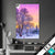 Textilrahmen Schoene Winterlandschaft Hochformat Produktvorschau