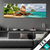Textilrahmen Schoener Strand Mit Palmen Panorama Produktvorschau