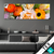 Textilrahmen Sommerblumen Panorama Produktvorschau