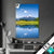 Textilrahmen Sommerlandschaft In Den Alpen Hochformat Produktvorschau