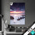 Textilrahmen Sonnenaufgang Am Strand Mit Felsen Hochformat Produktvorschau