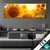 Textilrahmen Sonnenblumen Im Abendlicht Panorama Produktvorschau