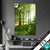 Textilrahmen Sonniger Morgen Im Wald Hochformat Produktvorschau