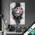 Textilrahmen Statue Mit Blume Grunge Stil Hochformat Produktvorschau