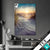Textilrahmen Strandlandschaft Mit Gras Hochformat Produktvorschau