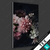 Textilrahmen Vintage Blumen Hochformat Motivvorschau