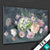 Textilrahmen Vintage Blumen No 3 Querformat Motivvorschau
