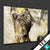 Textilrahmen Vintage Elefant Querformat Motivvorschau