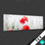 Textilrahmen Vintage Klatschmohn Panorama Motivvorschau