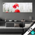 Textilrahmen Vintage Klatschmohn Panorama Produktvorschau