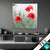 Textilrahmen Vintage Klatschmohn Quadrat Produktvorschau