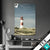 Textilrahmen Vintage Leuchtturm Hochformat Produktvorschau