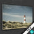 Textilrahmen Vintage Leuchtturm Querformat Motivvorschau