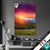 Textilrahmen Wald Bei Sonnenuntergang Hochformat Produktvorschau
