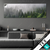 Textilrahmen Wald Im Nebel Panorama Produktvorschau