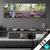 Textilrahmen Wald Mit Heideblumen Panorama Produktvorschau