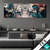 Textilrahmen Weisser Tiger Mit Blauen Augen Zwischen Blumen Panorama Produktvorschau