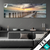 Textilrahmen Wellenbrecher Am Nordseestrand Panorama Produktvorschau