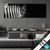 Textilrahmen Zebra Schwarzweiss Panorama Produktvorschau