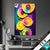 Textilrahmen Zitronen Neon Farbe Hochformat Produktvorschau