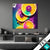 Textilrahmen Zitronen Neon Farbe Quadrat Produktvorschau