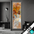 Wechsel Acrylglas Abstrakter Bluetenzauber In Orange Schmal Produktvorschau