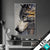 Wechsel Acrylglas Abstrakter Wolf In Gold Und Grau Hochformat Produktvorschau